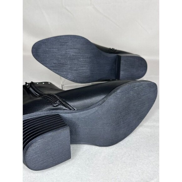 BP by Nordstrom Wylie Black Ankle Boot Size 6 Bootie - Picture 13 of 14